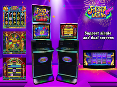 Fiesta Latino Plus Dual / Einzelbildschirm-Spiel