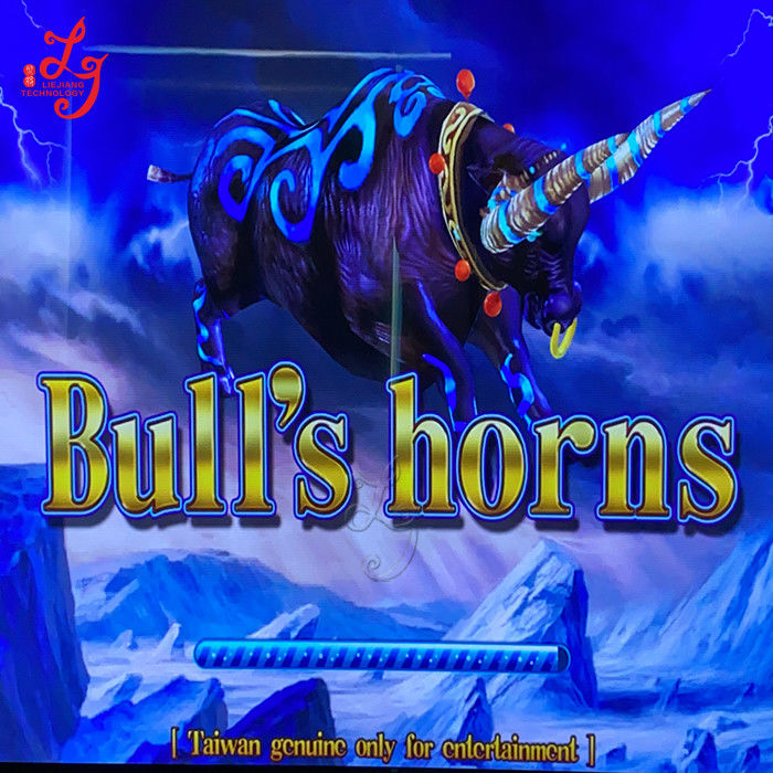 8 Seaters Bull‘S Horn Shooting Fish Table Software